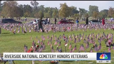 Riverside National Cemetery honors veterans