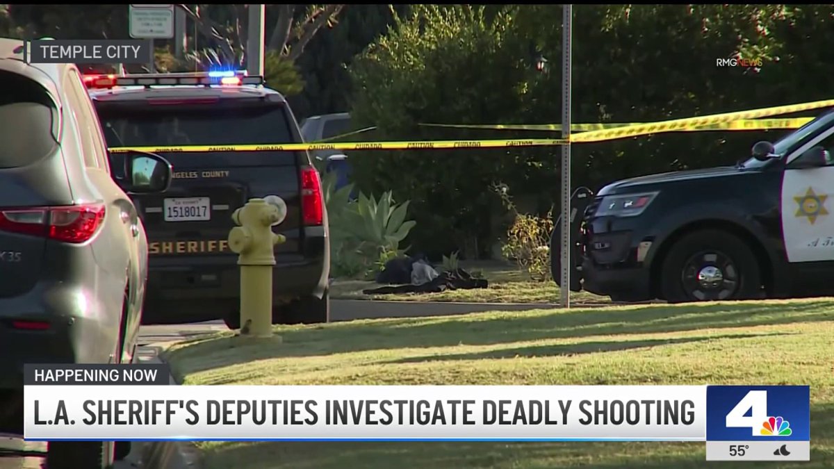 Double shooting leaves one dead in Temple City – NBC Los Angeles