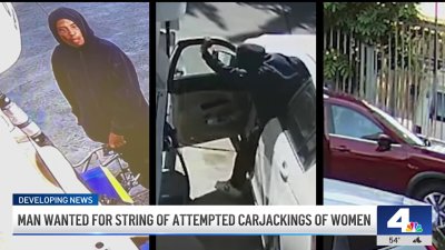 Man wanted for string of attempted carjackings of women