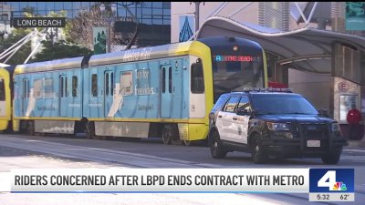 Riders concerned after Long Beach police ends contract with Metro