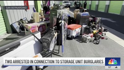 Two arrested in connection to storage unit burglaries