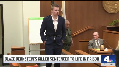 Blaze Bernstein's killer sentenced to life in prison