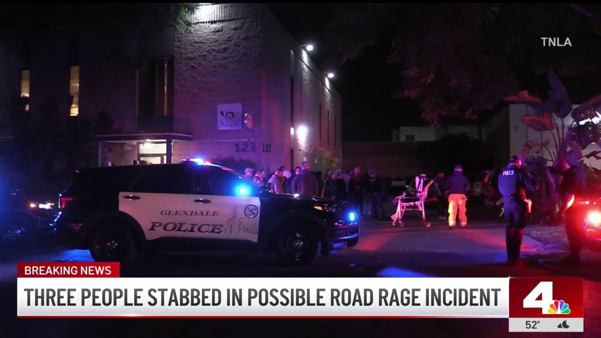 Three people hospitalized after being stabbed in Glendale – NBC Los Angeles