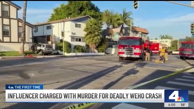 Influencer charged with murder in deadly West Hollywood crash