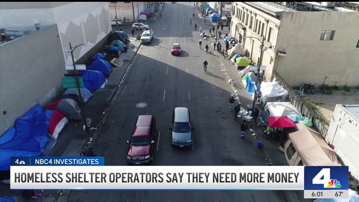 Why some LA homeless shelters are in danger of shutting down – NBC Los ...
