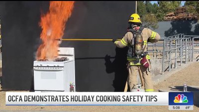 Thanksgiving cooking safety: What to do in case of a kitchen fire