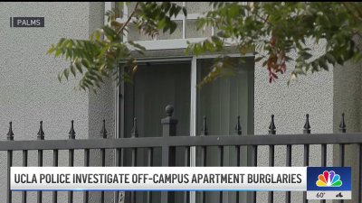 UCLA students at off-campus apartments targeted by burglars