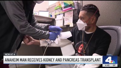 Anaheim man receives kidney and pancreas transplant