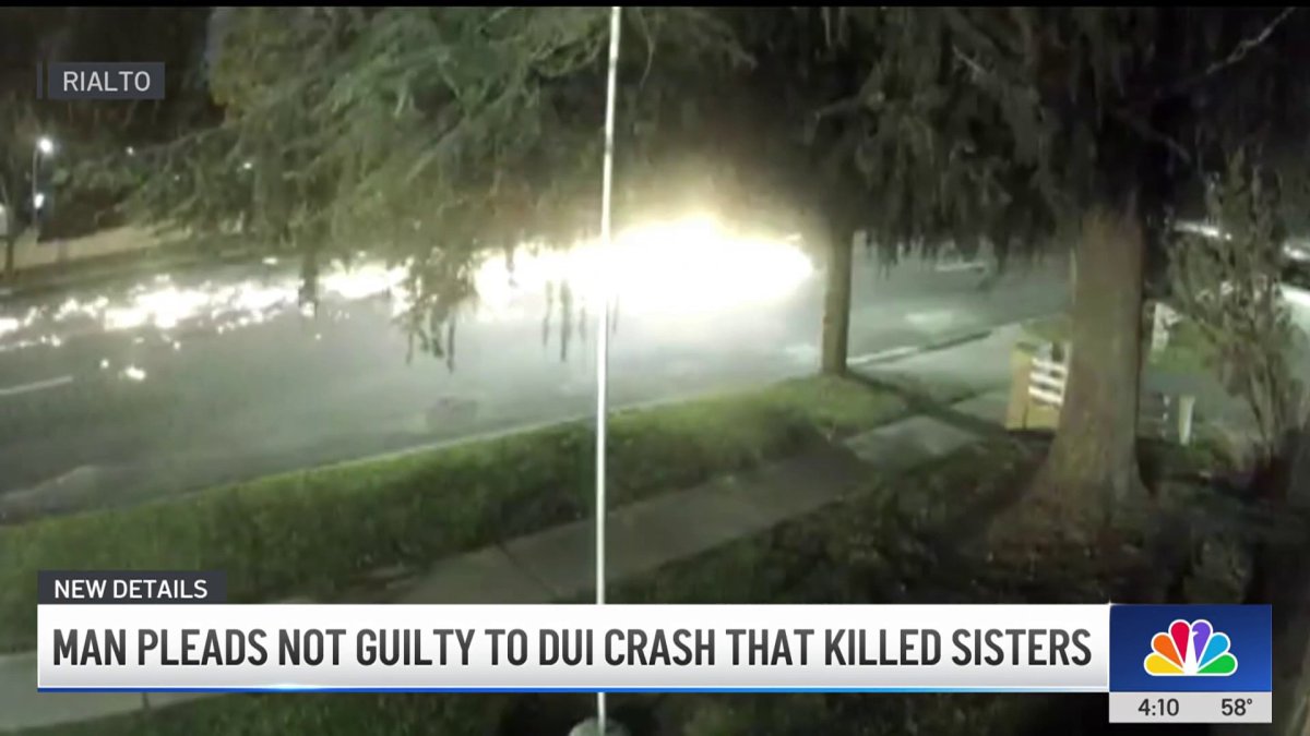 Inland Empire man pleads not guilty to crash that killed 2 girls – NBC ...