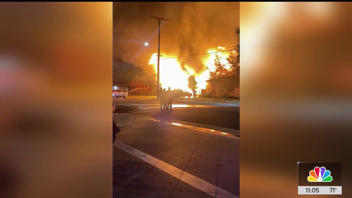 Family of 8 escapes house fire in Colton – NBC Los Angeles