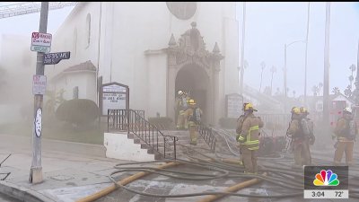 Fire damages Harvard Heights church