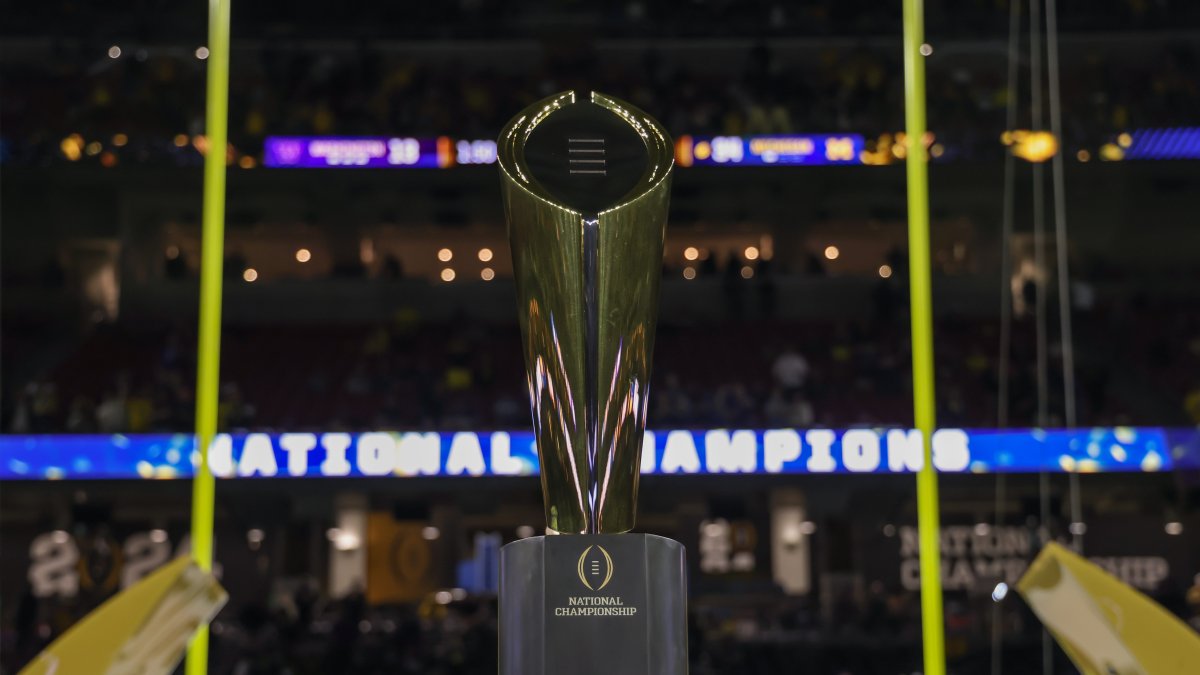 First College Football Playoff rankings of 202425 revealed NBC Los