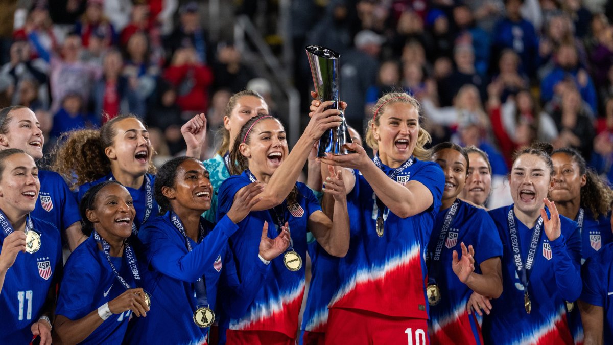 USWNT to host Japan, Colombia, Australia in 2025 SheBelieves Cup NBC