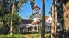 Frolic festively on the lovely lawn at LA Arboretum's Queen Anne Cottage