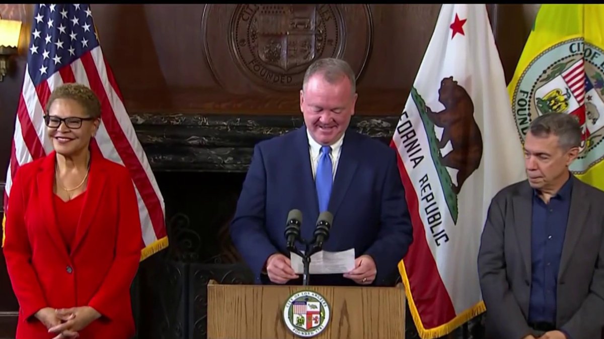 Swearing-in ceremony to be held for new LAPD chief Jim McDonnell