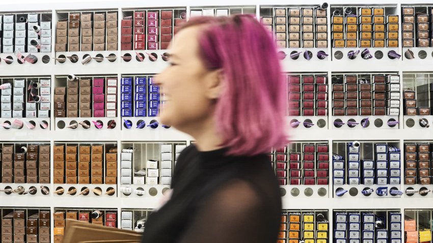 An employee passes in front of hair dye products on display for sale at an Ulta Beauty Inc. store in New York, U.S., on Thursday, May 31, 2018. Photographer: Gabby Jones/Bloomberg via Getty ImagesUlta reported late Thursday that its comparable sales rose 8.1 percent in the first quarter from a year earlier. The increase was driven by all the right things: A booming 48 percent increase in digital sales, as well as 5.1 percent growth in transactions and a 3 percent increase in average ticket. Photographer: Gabby Jones/Bloomberg via Getty Images