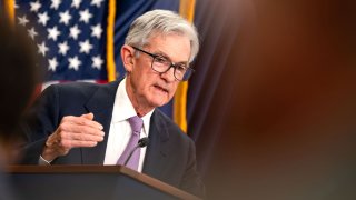 Federal Reserve Chair Jerome Powell speaks during a news conference following a Federal Open Market Committee meeting in Washington on Nov. 7, 2024.