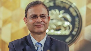 Sanjay Malhotra, governor of the Reserve Bank of India (RBI), during a news conference in Mumbai, India, on Wednesday, Dec. 11, 2024. India’s newly-appointed central bank governor Malhotra said he will look to uphold stability and continuity in policy in his role. Photographer: Dhiraj Singh/Bloomberg via Getty Images