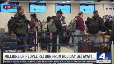 Millions of people return from holiday getaway