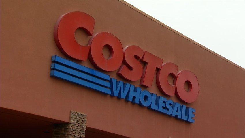 A Costco sign