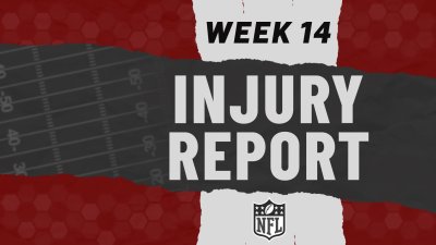 Week 14 NFL injury report, status updates