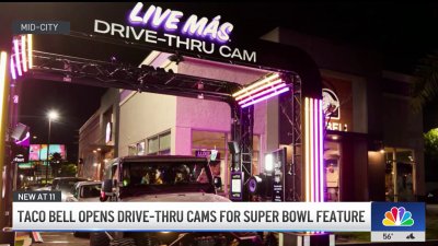 Taco Bell opens drive-thru cameras for Super Bowl feature