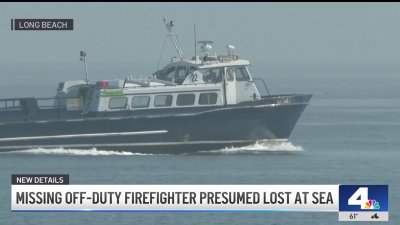 Off-duty firefighter who went missing in Long Beach presumed lost at sea