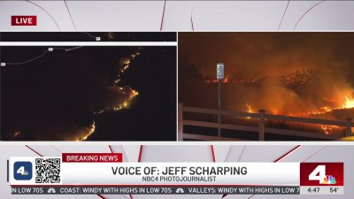 Spot fires near PCH from Franklin Fire in Malibu