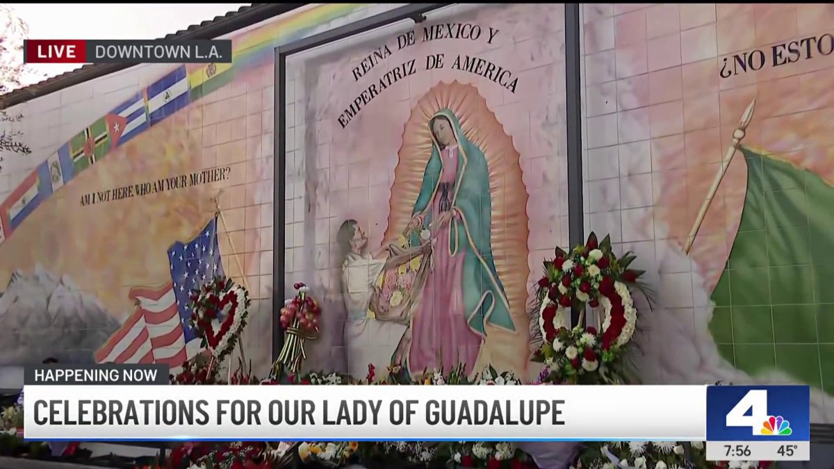 Celebrations for Our Lady of Guadalupe – NBC Los Angeles