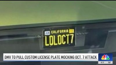 Jewish leaders saddened by CA license plate mocking Oct. 7 attack