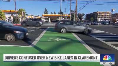 Claremont drivers confused over new bike lanes