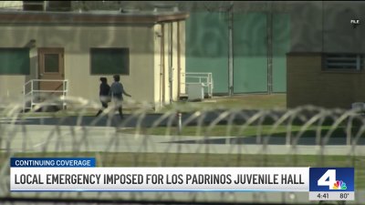 Local emergency imposed for Los Padrinos Juvenile Hall