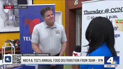 NBC4 and Telemundo 52's Annual Food Distribution