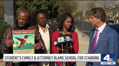 Student's family, attorney blame school for stabbing in Verdugo Hills