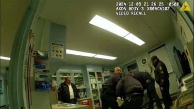 Bodycam footage shows New York officers beating handcuffed prisoner