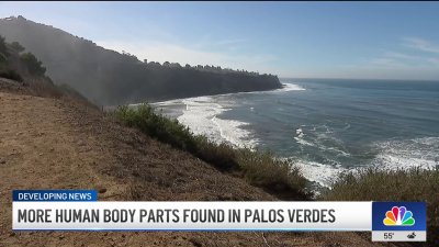 Beachgoers discover more human body parts in Palos Verdes