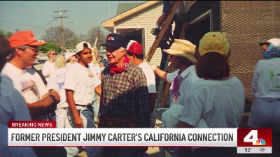 Jimmy Carter's impact in California after his presidency