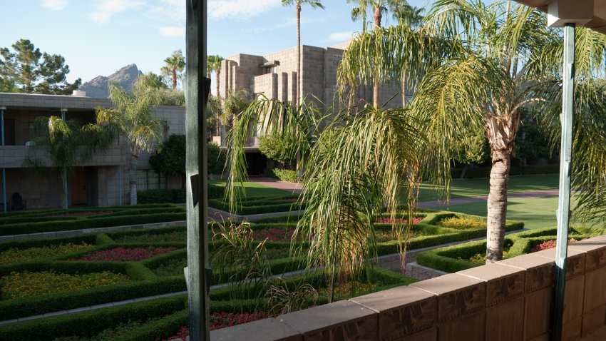 Interior courtyard Arizona Biltmore Hotel, Phoenix.