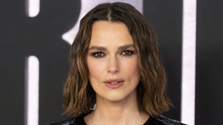 Keira Knightley attends the "Black Doves" premiere