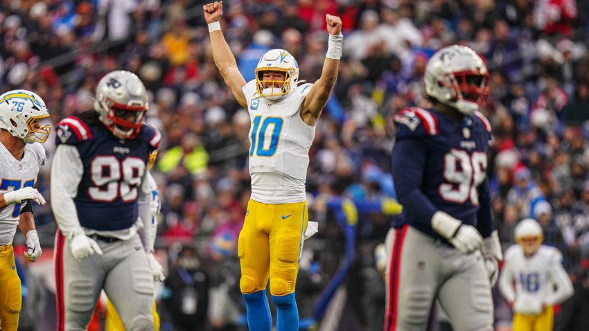 Chargers quarterback Justin Herbert
