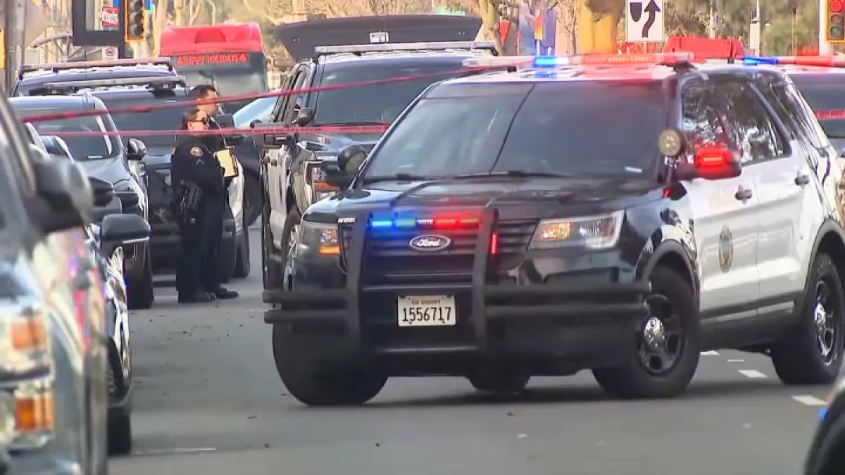 Police arrest man wielding pellet gun in Long Beach – NBC Los Angeles