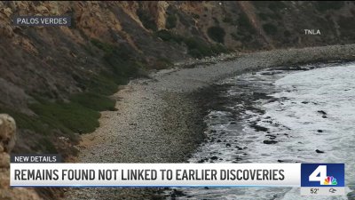 Remains in Palos Verdes not linked to earlier discoveries