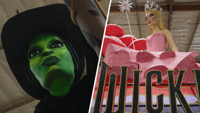 ‘Wicked' is ‘Defying Gravity' with Rose Parade float