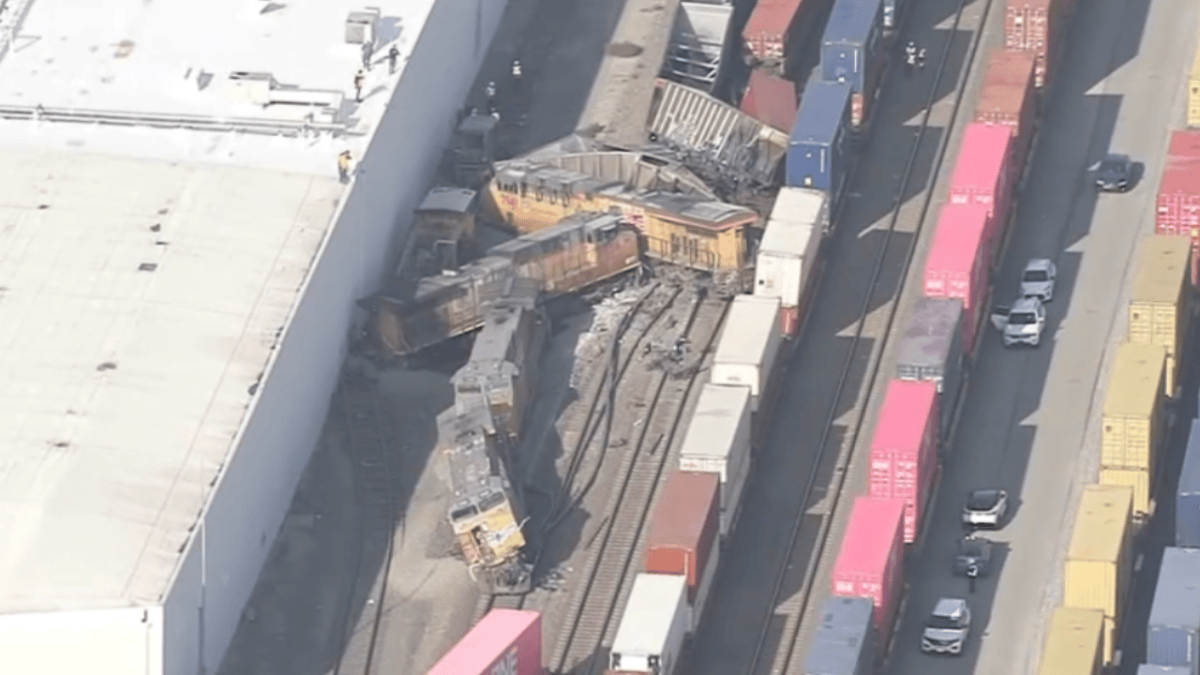 Train Derails in Carson, No Injuries Reported - News Directory 3