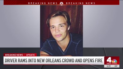 Driver rams into New Orleans crowd and opens fire