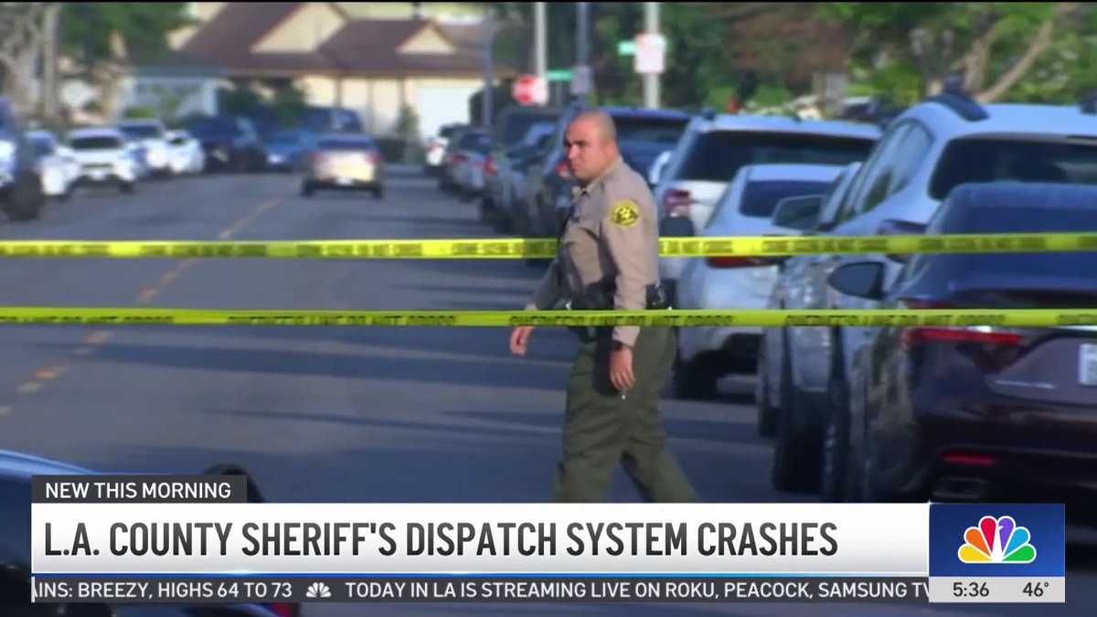 LA County Sheriff’s dispatch system crashes – NBC Los Angeles