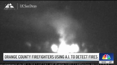 Orange County firefighters use AI to detect brush fire