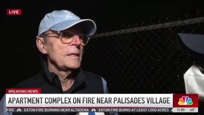 Pacific Palisades resident recalls urgent evacuation from home amid brush fire