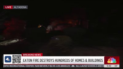 Eaton Fire in Altadena destroys hundreds of homes and buildings