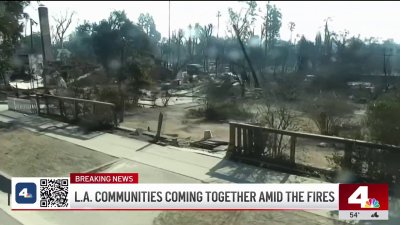 Los Angeles communities come together amid the fires